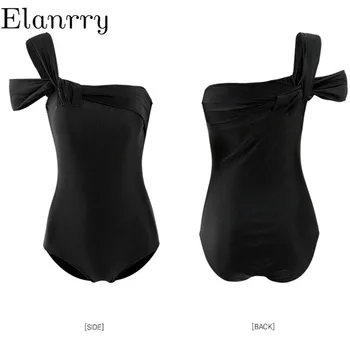 ženy, jeden kus sexy plavky vintage černé plavky 2020 nejnovější plavky monokini čalouněný bez ramínek pláž nosit kombinézu